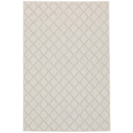 Oriental Weavers 7 ft. 10 in. x 10 ft. Portofino 5098W Ivory Outdoor & Casual Rug P5098W240305ST